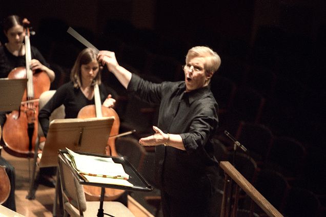 Ann Howard-Jones leads the Boston Symphony Orchestra