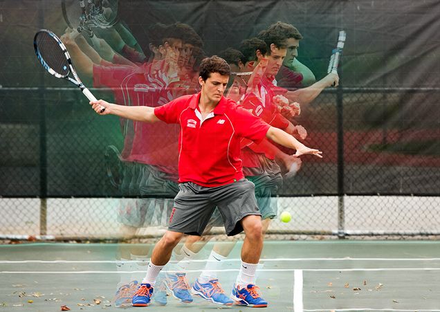 Jake DeVries, Boston University Terriers men's tennis