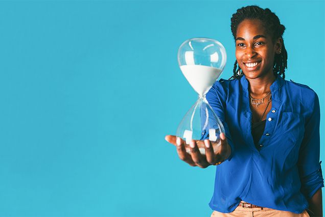Studio photo of College of Arts and Sciences student Nahdia Jones
