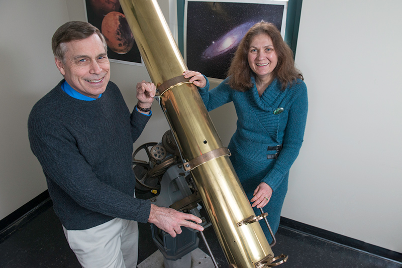 Alan Marscher and Svetlana Jorstad