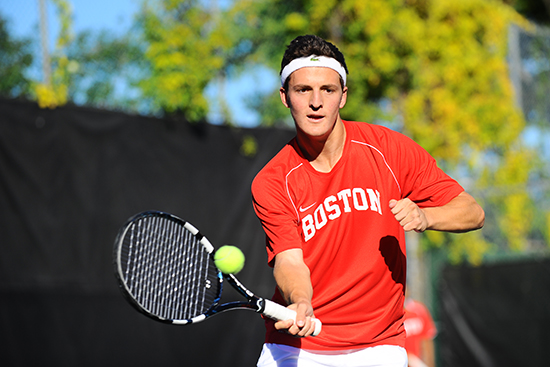Jake Vries Boston University Men's Tennis
