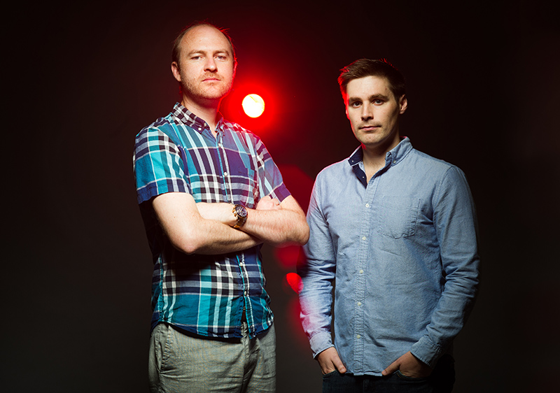 Luke Moore and James O'Donoghue, research scientists at the Boston University Center for Space Physics