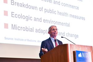 Anthony Fauci, David Quammen Address NEIDL Inaugural Symposium