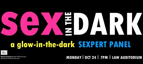 Sex in the Dark event poster