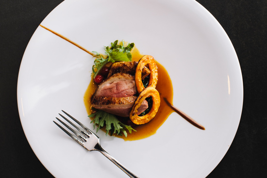 Roasted Duck with Butternut Squash and Kale