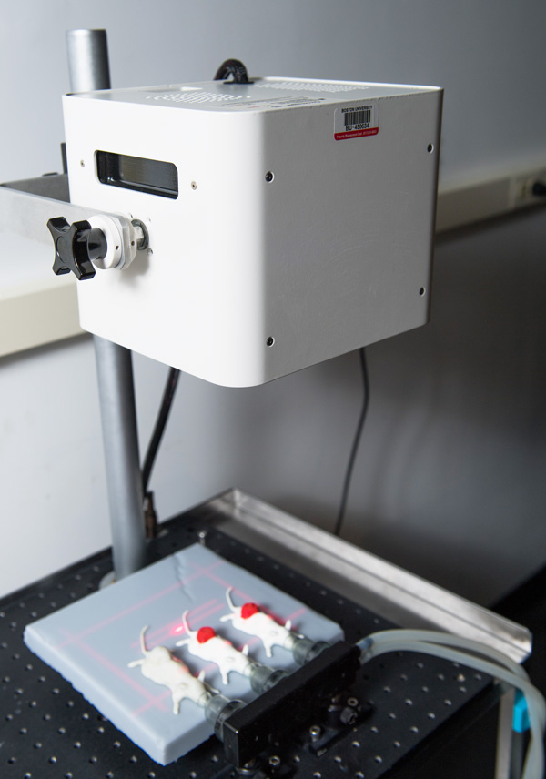 Spatial Frequency Domain Imaging Device at the Biomedical Optical Technologies Lab (BOTLab) at Boston University