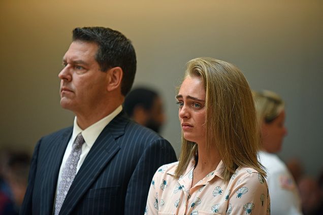 Michelle Carter reacts to verdict