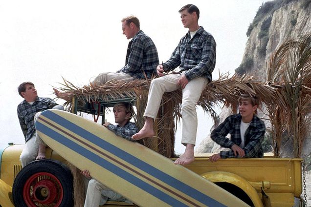 Group photo of The Beach Boys