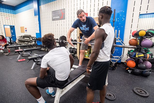 John McCarthy coaching students