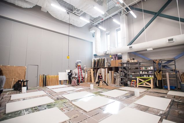 Peek inside the new state-of-the-art Boston University Production Center.