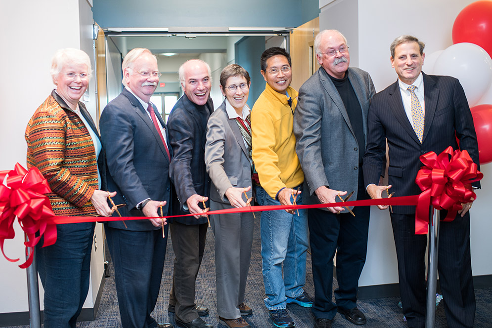 Cutting the ribbon for the Engineering Research Center in Cellular Metamaterials (CELL-MET)