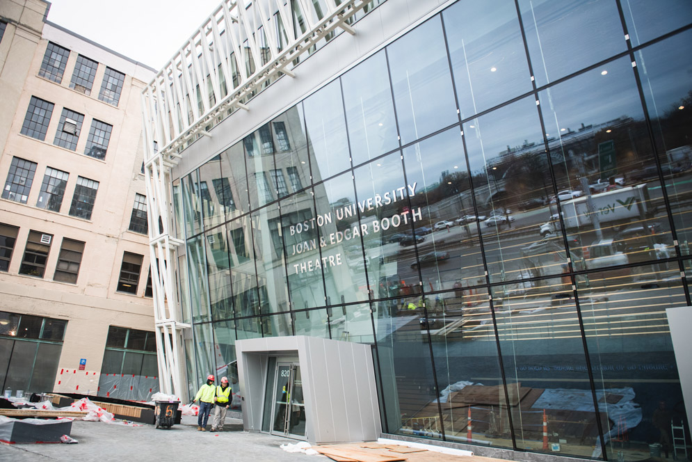 Exterior of the College of Fine Arts Production Center.