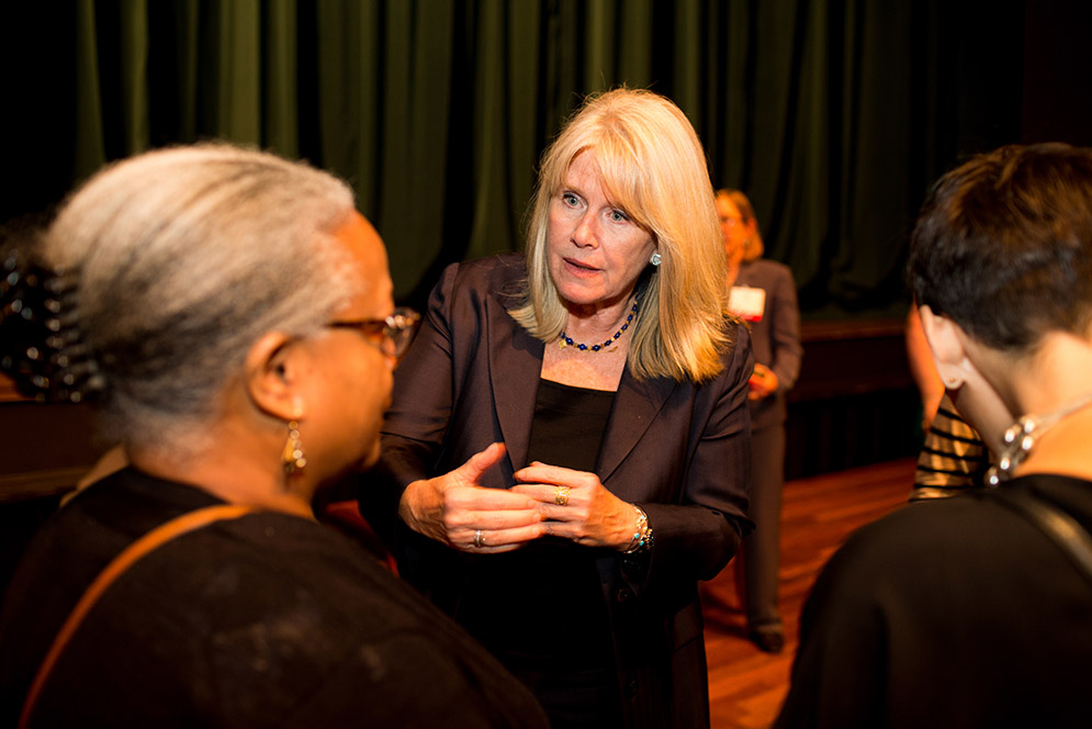 Tipper Gore at BU's 2017 Alumni Weekend