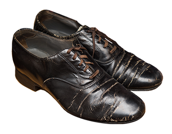 Dancing shoes worn by Fred Estaire
