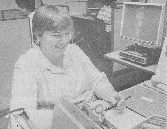 A photo of Marie Gannon taken in 1985