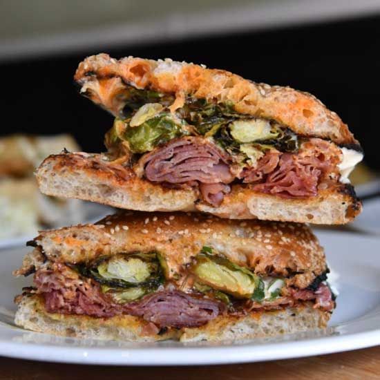 A sandwich from Paris Cafe