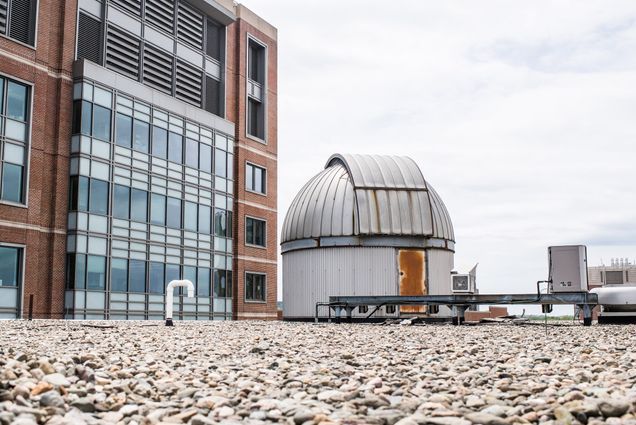 The observatory dome