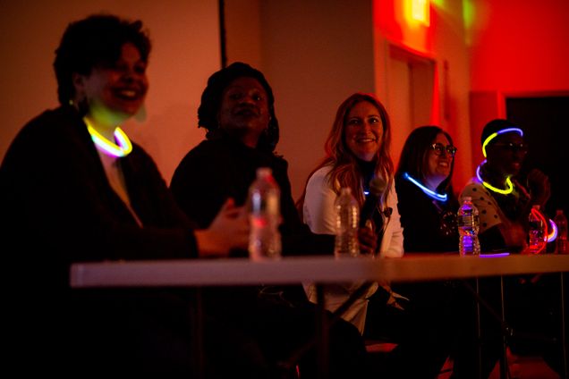 "Sexperts" sit on a panel to answer anonymous questions about sexual health