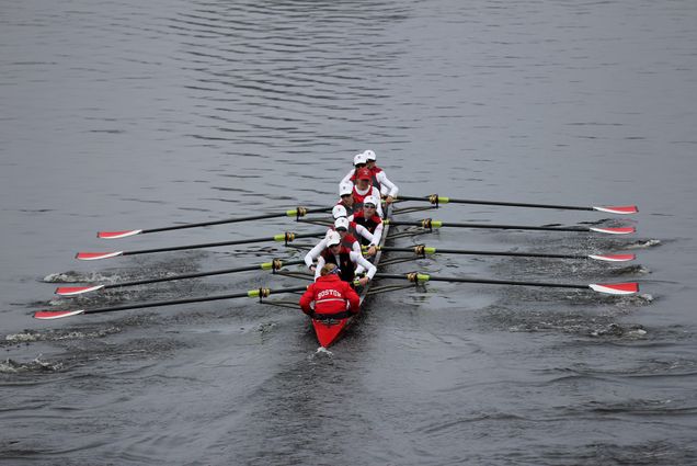 BU Women's lightweight rowing team