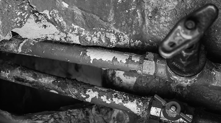 A photo of pipes