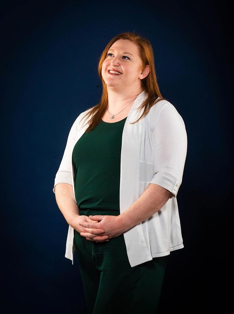 Portrait of Hillary Caron, associate director of Residence Life at Boston University