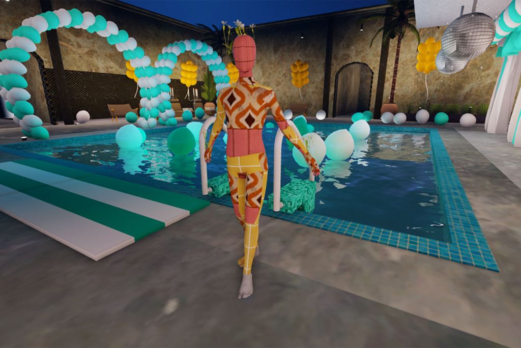a screenshot of a virtual world in Roblox, a popular video game