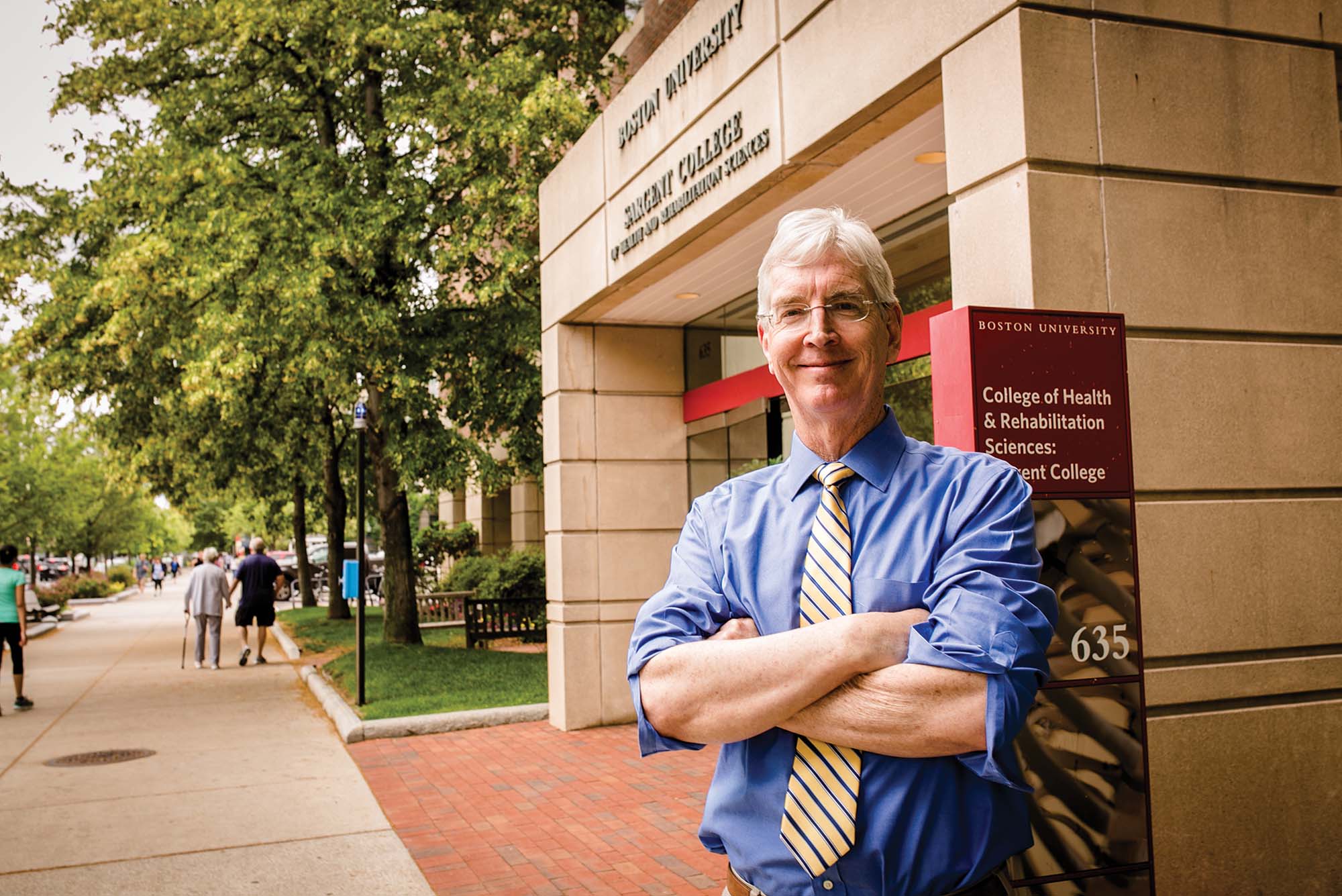 Portrait of new Sargent College Dean Dr. Christopher Moore, PhD on June 29, 2015.Photo by Dan Aguirre for Boston University Photography