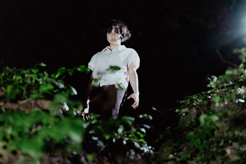 Leah Hohhauser (CFA’24) stars as Eli, a 12-going-on-200-year-old vampire, in Let the Right One In. She says working with Actors’ Shakespeare Project professionals was terrifying at first.