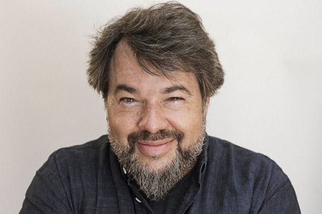 Music supervisor Thomas Golubić (COM’93) says he sometimes gets to build character playlists for actors and directors to help them think about the characters they play in a certain way. Photo by Ashley West Leonard