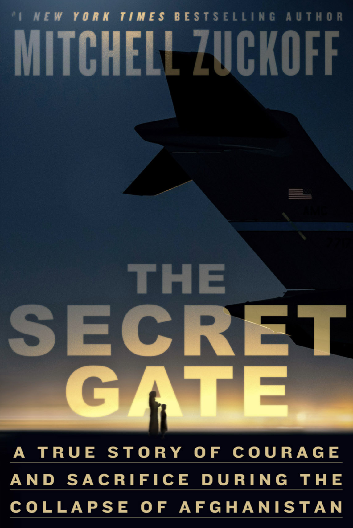 Cover of "The Secret Gate" by Michell Zuckoff. Other text on the cover reads "A true story of courage and sacrifice during te collapse of Afghanistan"