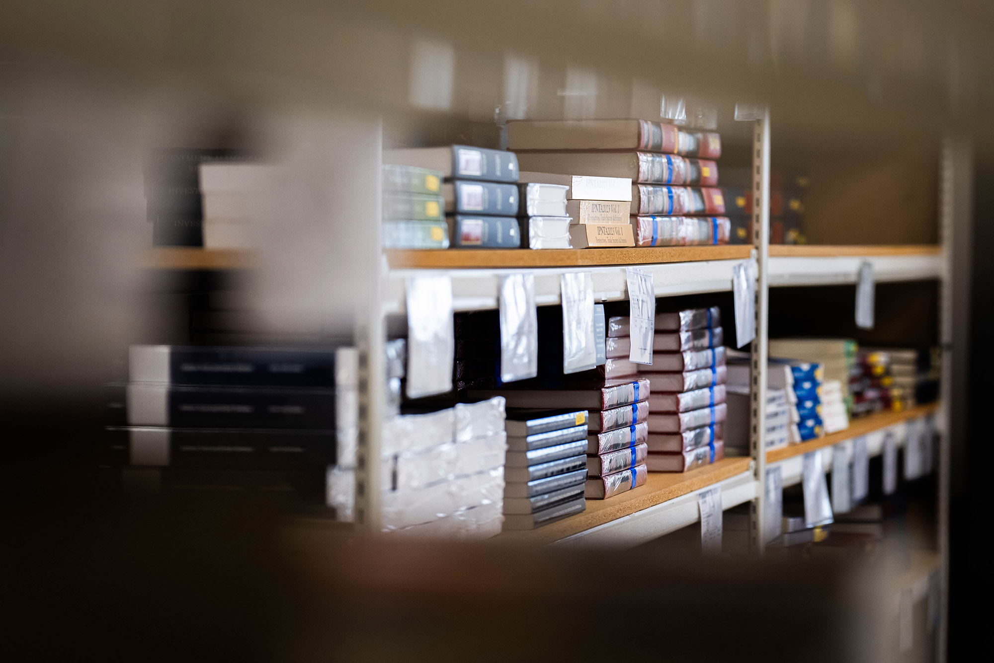 Photo: Books line the shelves at BU Campus Store.