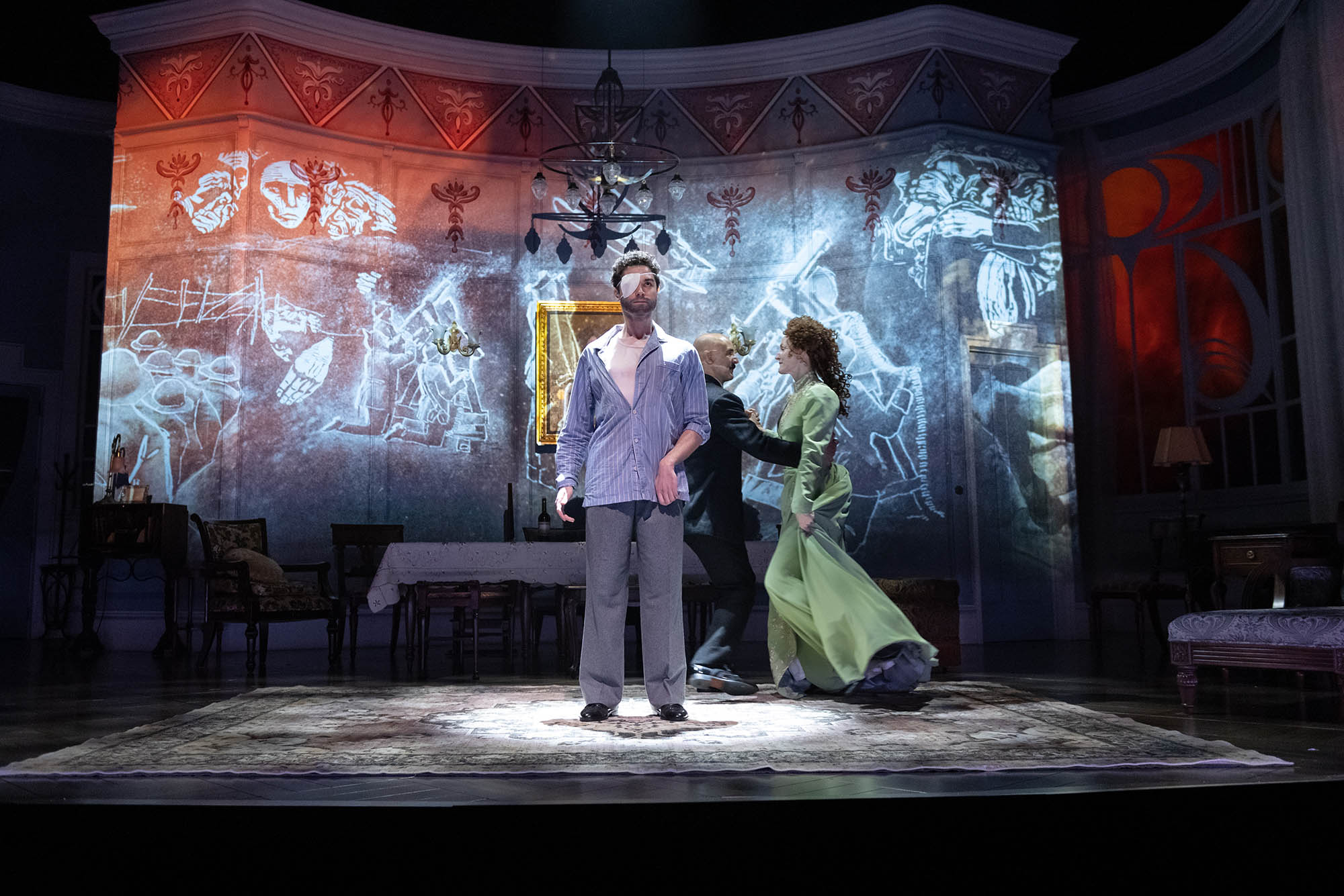 Photo: Mishka Yarovoy (left) plays Jacob Merz, a World War I veteran