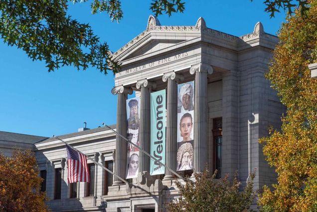 Photo: A stock photo of the MFA building at Boston.
