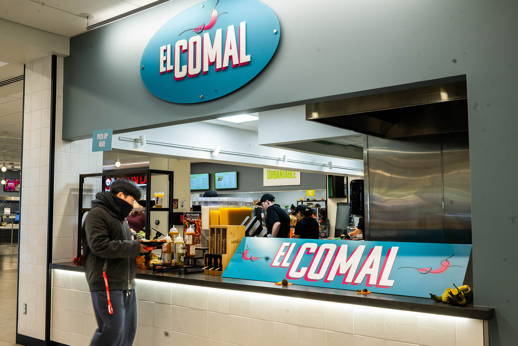 Photo: The outside of El Comal, a new eatery for BU students.