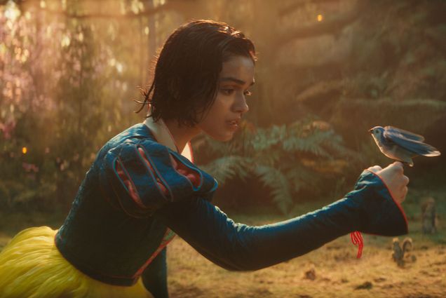 Photo: A movie still of Rachel Zegler in Disney's new "Snow White" film