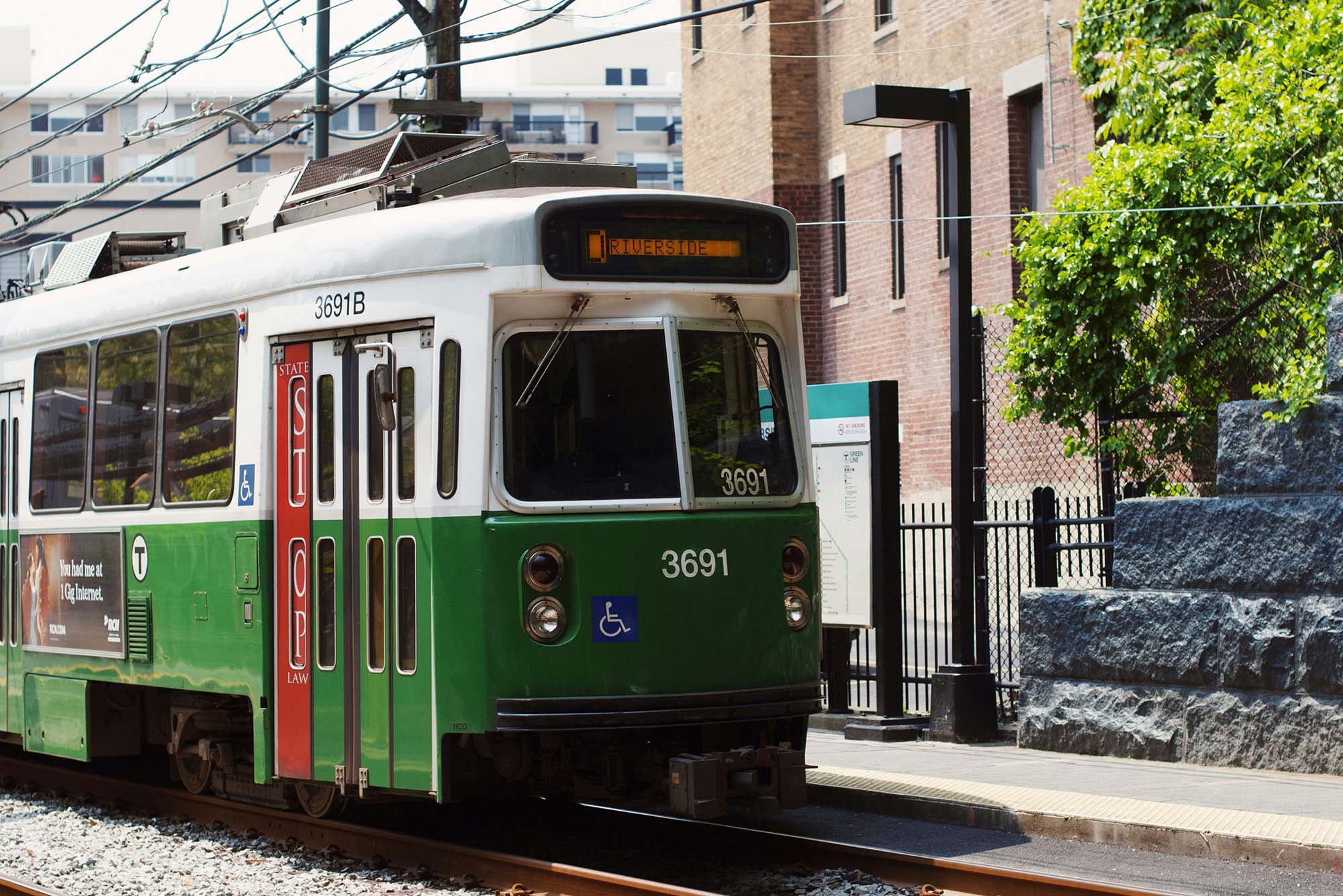 Photo: A stock image of the Green Line in Boston.
