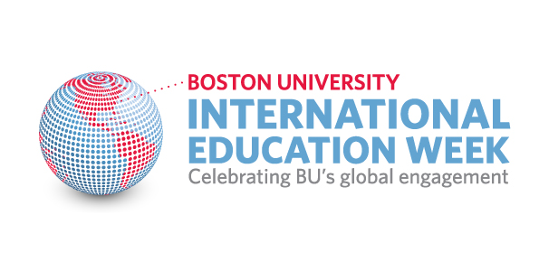 波士顿大学 International Education Week, Celebrat在g BU's global engagement.