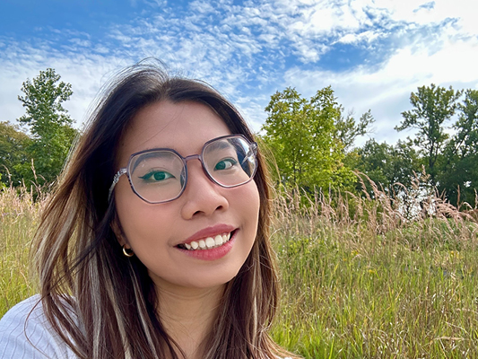 Cici Yu smiling