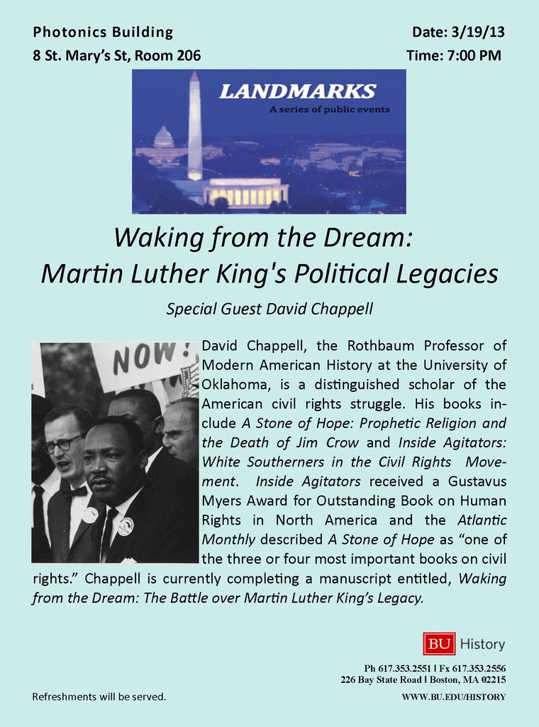 LANDMARKS - March on Washington