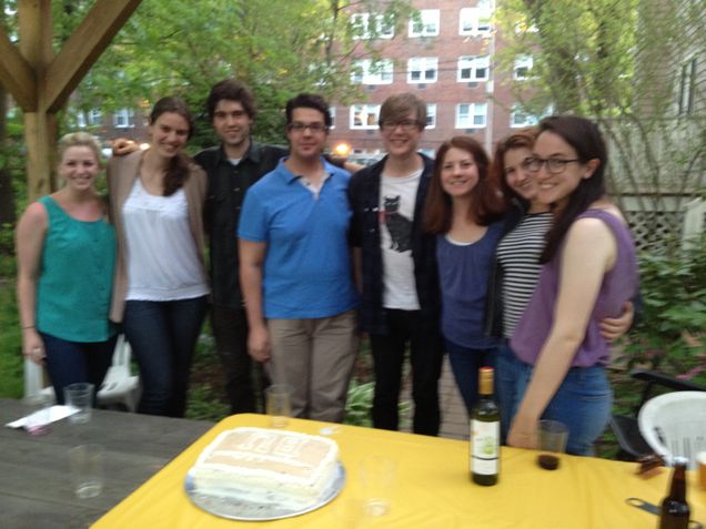 thesis group photo