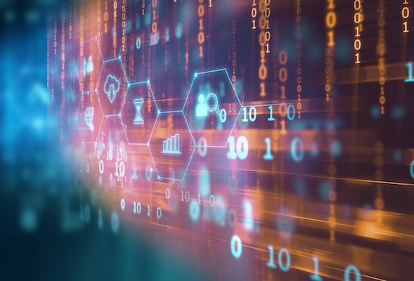 abstract tech background