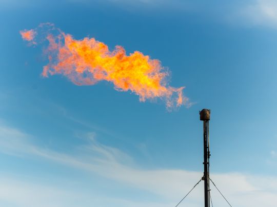 Gas flaring
