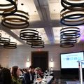 A view of the hospitality competition during a pitch