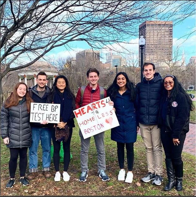 group in park