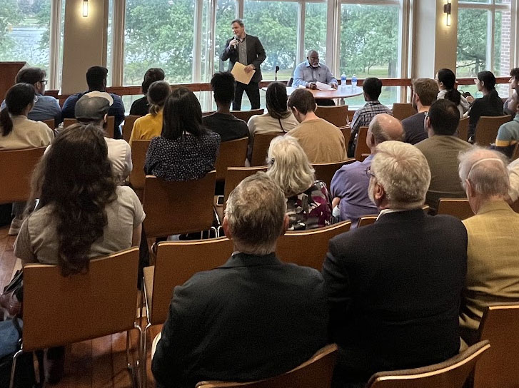 Photo of a lecture