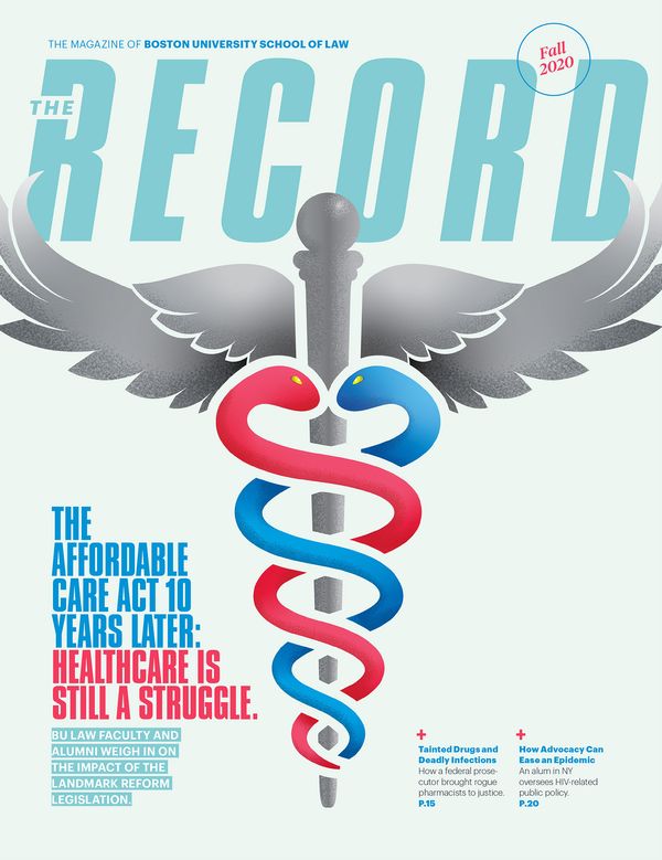 The cover of The Record, fall 2020