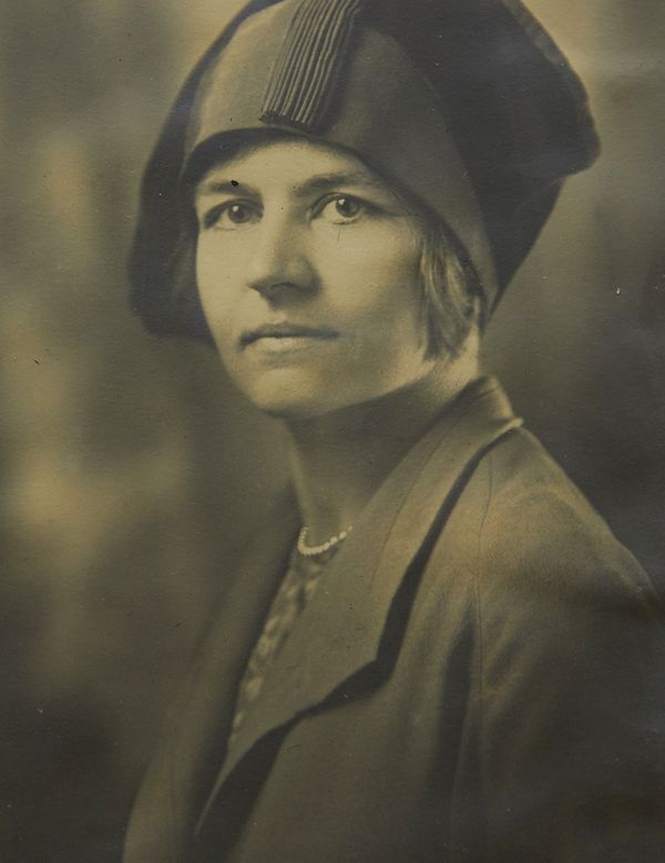 An early 1900s photo of Blanche Crozier ('33)