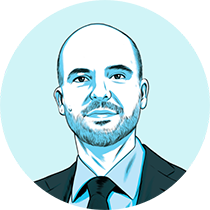 Illustration of Scott Hirst