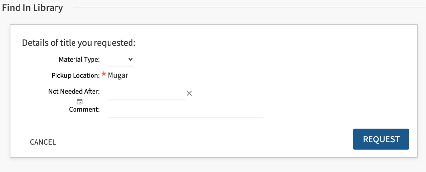 image of request form fields
