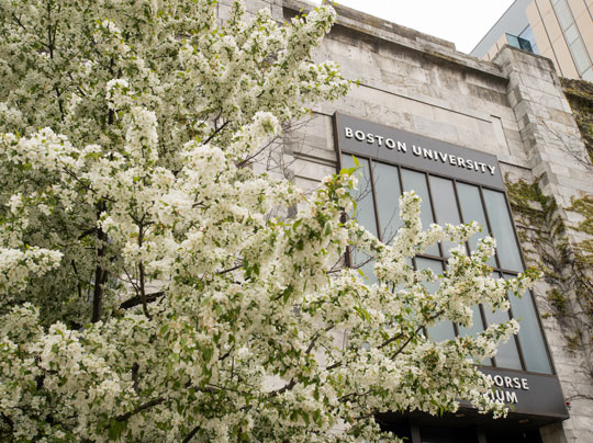 A building on Boston University's Charles River Campus.